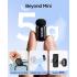 BOYA mini 2-04 Wireless Lavalier Microphone for iPhone 15-17/Android, Noise Cancellation Control, 48kHz/24-Bit, 6H Battery Mini Mic for Video Recording Interview Vlog (2TX + USB-C RX) - Black